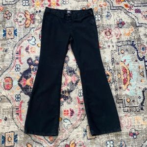 Black BDG low rise flare pants Size 28
